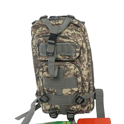 Outdoor First Aid Survival Kit Tactical Backpack 20L Emergency Trauma Bag