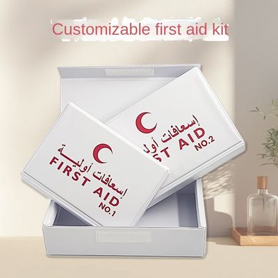 Portable PVC First Aid Kit with 21*15.5*5cm Size and 3 Years Shelf Life for Emergency Care