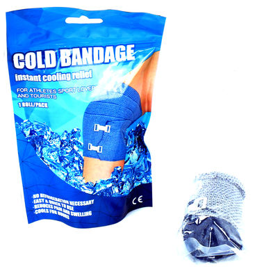 Cold Wrap Elastic Bandage  for Injuries  Ice  Bandage Direction for Use First Aid  Cold Bandage