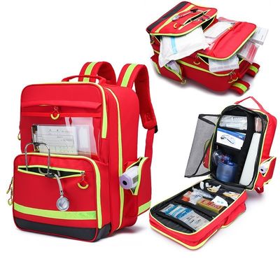 Manufacturers Wholesale Earthquake Rescue Kit Fire Emergency Kit Backpack Outdoor Medical Kit Survival Bag Empty Bag