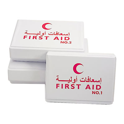 Portable PVC First-Aid Kit First-Aid Essentials Included for Household Emergency Care or Outdoor Medical Kit Box
