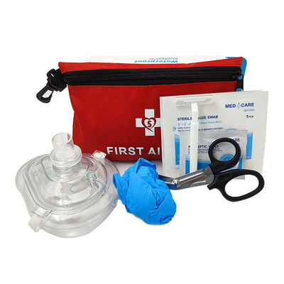 Outdoor Home Emergency First Aid Kit with Anti-Suffocation Mask and CPR Equipment - 1 Year Warranty