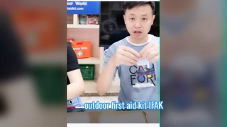 κιτ πρώτων βοηθειών IFAK για εξωτερική χρήση